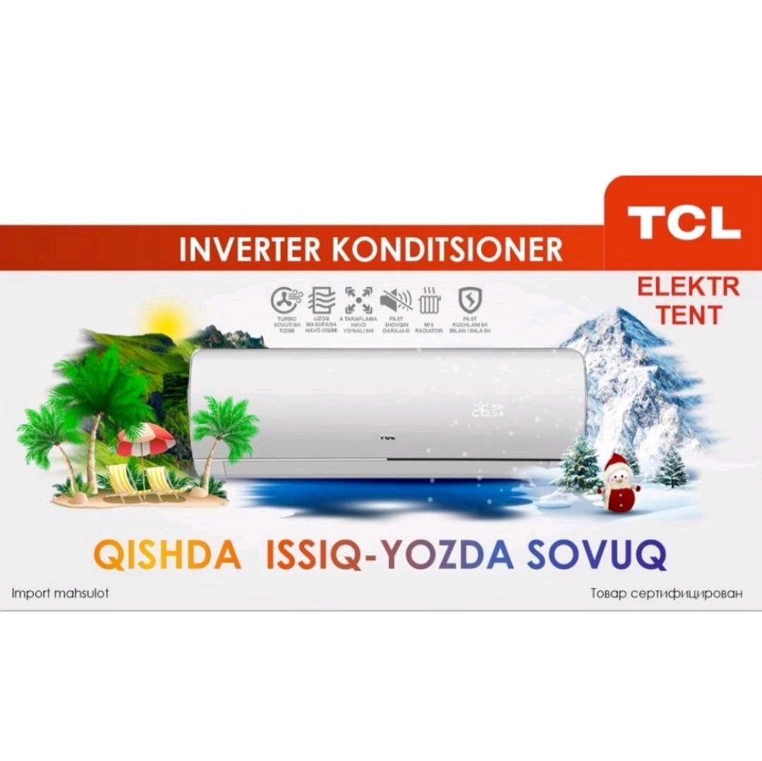 Кондиционер TCL 12. ТСЛ 12. TCL tac - 12chsd/ya 11 i invertor. Konditsioner Art-24 FG Avalon invertor.